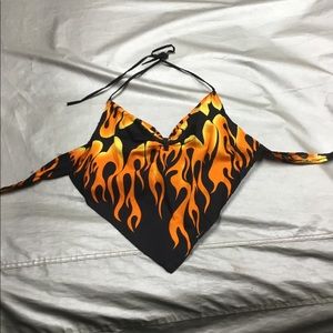 Women's bandanna top